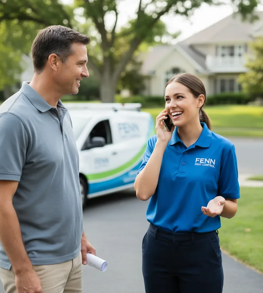 Fenn Pest Control customer support in Van Vleck